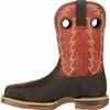 Rocky Long Range Composite Toe Waterproof Western Boot, BROWN/RED, W, Size 11 RKW0319